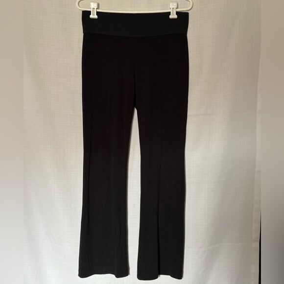 Alfani Black Boot Cut Flare Pants Petite Medium PM - Picture 1 of 6